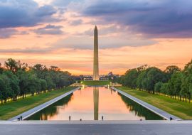 Lais Puzzle - National Wall mit Washington Monument, Washington D.C., USA - 1.000 Teile