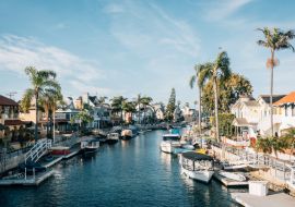 Lais Puzzle - Kanal mit Booten, Naples, Long Beach, Kalifornien - 1.000 Teile