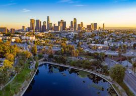 Lais Puzzle - Wunderschöner Blick über Los Angeles - 1.000 Teile
