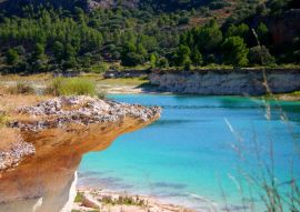 Lais Puzzle - Lagunas de Ruidera, Strand von Laguna Lengua, Ciudad Real - 100, 200, 500 & 1.000 Teile