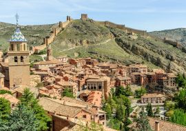 Lais Puzzle - Landschaft der mittelalterlichen Stadt Albarracin in der Provinz Teruel in Aragon, Spanien - 1.000 Teile