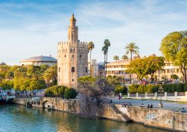Lais Puzzle - Der Torre del Oro Turm in Sevilla, Andalusien, Spanien - 100, 200, 500 & 1.000 Teile