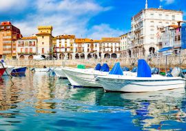 Lais Puzzle - Castro Urdiales, Kantabrien, Fischerdorf und Bootsanleger - 1.000 Teile