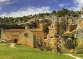 Lais Puzzle - Templerkirchen-Panorama in Flusswölfe Schlucht in Soria, Spanien - 100, 200, 500 & 1.000 Teile