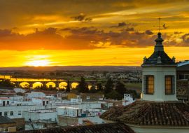 Lais Puzzle - Sonnenuntergang über Badajoz, Extremadura - 1.000 Teile