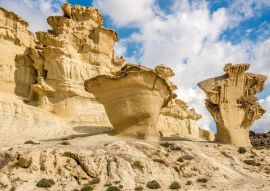 Lais Puzzle - Blick auf die Felsformationen Erosionen von Bolnuevo, Murcia, Spanien - 100, 200, 500 & 1.000 Teile