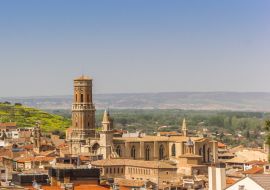 Lais Puzzle - Panorama von Tudela, Navarra, Spanien - 1.000 Teile