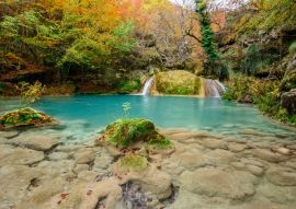 Lais Puzzle - Herbst in Urederra, Navarra, Spanien - 100, 200, 500 & 1.000 Teile