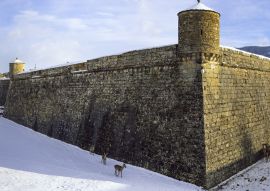 Lais Puzzle - Zitadelle von Jaca im Winter, Huesca, Aragon, Spanien - 100, 200, 500 & 1.000 Teile