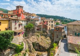 Lais Puzzle - Loro Ciuffenna, Dorf in der Provinz Arezzo in der italienischen Region Toskana - 1.000 Teile