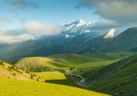 Lais Puzzle - Landschaftsansicht von Campo Imperatore Plateau, Abruzzen - 1.000 Teile