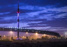 Lais Puzzle - Pescara-Brücke, Abruzzen - 1.000 Teile