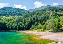 Lais Puzzle - San Domenico See, nahe Dorf Villalago, Abruzzen - 100, 200, 500 & 1.000 Teile