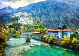 Lais Puzzle - Burgen von Valle d'Aosta, Bardenfestung, Italien - 100, 200, 500 & 1.000 Teile