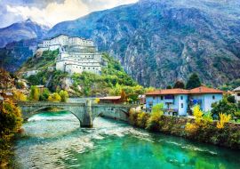 Lais Puzzle - Burgen von Valle d'Aosta, Bardenfestung, Italien - 1.000 Teile