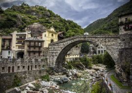 Lais Puzzle - Pont Sant Martin, Aostatal - 100, 200, 500 & 1.000 Teile