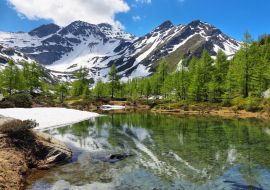 Lais Puzzle - Gletscher-Arpy-See nahe Morgex, Aostatal - 1.000 Teile