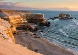 Lais Puzzle - Naturdenkmal 'La Portada' bei Sonnenuntergang, Antofagasta (Chile) - 100, 200, 500 & 1.000 Teile