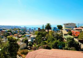 Lais Puzzle - Panoramablick von La Sebastiana von Valparaiso in Chile - 100, 200, 500 & 1.000 Teile