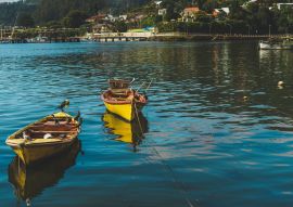 Lais Puzzle - Fischerboote in der Stadt Niebla, Valdivia, Chile - 100, 200, 500 & 1.000 Teile