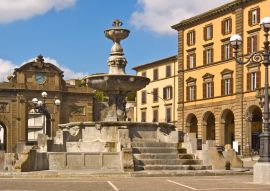 Lais Puzzle - Viterbo - Piazza della Rocca - Brunnen - Rocca Albornoz - 100, 200, 500 & 1.000 Teile