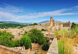 Lais Puzzle - Blick auf die mittelalterliche Stadt Urbino - 1.000 Teile