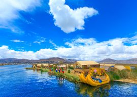 Lais Puzzle - Totora-Boot auf dem Titicaca-See nahe Puno, Peru - 100, 200, 500 & 1.000 Teile