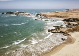 Lais Puzzle - Leerer Strand im Sommerort Huarmey, in Ancach, Peru - 100, 200, 500 & 1.000 Teile