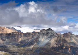 Lais Puzzle - Panoramablick auf die südliche Cordillera Blanca und Nevado Pastoruri in den Anden in Peru - 100, 200, 500 & 1.000 Teile