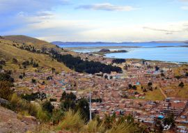 Lais Puzzle - Panoramablick auf die Stadt Puno am Titicaca, Peru - 100, 200, 500 & 1.000 Teile