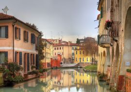 Lais Puzzle - Treviso romantisches Stadtbild Italien - 1.000 Teile