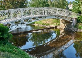 Lais Puzzle - Brücke im Garten, Lichtentaler Allee, Baden Baden, Deutschland - 100, 200, 500 & 1.000 Teile