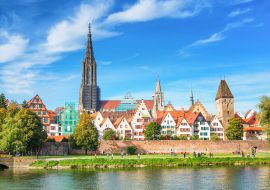 Lais Puzzle - Stadt Ulm an einem sonnigen Tag - 1.000 Teile