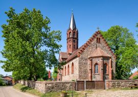 Lais Puzzle - Dorfkirche Altkünkendorf in der Uckermark, Brandenburg, Deutschland - 100, 200, 500 & 1.000 Teile