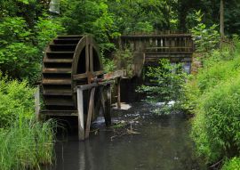 Lais Puzzle - Die Bremsdorfer Mühle am Wanderweg "Schlaubetal", Bundesland Brandenburg, Deutschland - 100, 200, 500 & 1.000 Teile