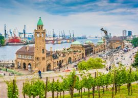 Lais Puzzle - Hamburg Landungsbrücken Panorama - 500 & 1.000 Teile