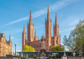 Lais Puzzle - Blick auf die Marktkirche vom Marktplatz in Wiesbaden - Deutschland - 100, 200, 500 & 1.000 Teile