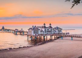 Lais Puzzle - Sellin Pier bei Sonnenaufgang, Ostsee, Deutschland - 100, 200, 500 & 1.000 Teile