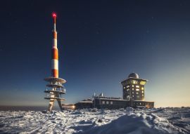Lais Puzzle - Brocken im Harz (Berg mit Schnee - Nachtaufnahme - Winter) - 100, 200, 500 & 1.000 Teile