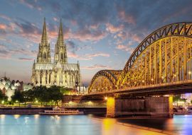 Lais Puzzle - Köln Dom am Rhein mit Brücke Skyline - 100, 200, 500 & 1.000 Teile