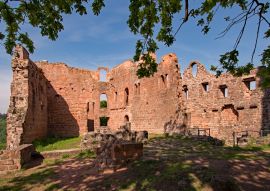 Lais Puzzle - Ruine der Burg Hohenecken in Kaiserslautern, Rheinland-Pfalz, Deutschland - 100, 200, 500 & 1.000 Teile