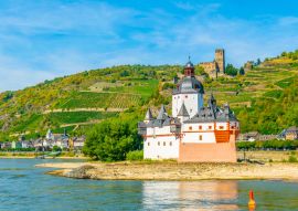 Lais Puzzle - Burg Pfalzgrafenstein, die früher als Zollkontrolle am Rhein bei Kaub, Deutschland, diente - 100, 200, 500 & 1.000 Teile