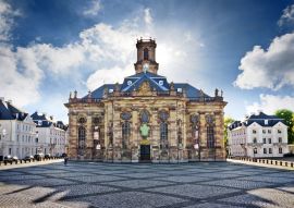 Lais Puzzle - Saarbrücken Ludwigskirche mit Ludwigsplatz Panorama - 100, 200, 500 & 1.000 Teile