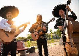 Lais Puzzle - Straßenkonzert der Mariachi-Band mexikanischer Musiker - 500 & 1.000 Teile