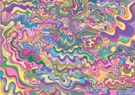 Lais Puzzle - Unmögliche, sehr schwierige, psychedelische Farben - 500 & 1.000 Teile