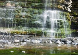 Lais Puzzle - Klippen-Wasserfall Dunraven Bay Glamorgan Wales - 100, 200, 500 & 1.000 Teile
