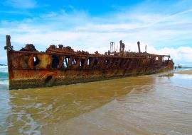 Lais Puzzle - Das Maheno-Wrack auf Fraser Island (Australien) - 100, 200, 500 & 1.000 Teile