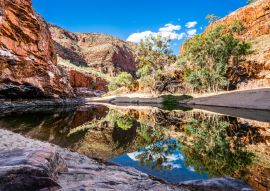 Lais Puzzle - Rotes Zentrum Landschaft mit entfernten Blick auf Mount Sonder Northern Territory Outback Australien - 100, 200, 500 & 1.000 Teile