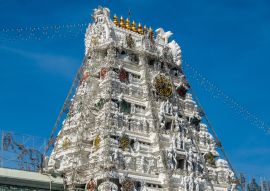 Lais Puzzle - Balaji-Tempel auf dem Tirumala-Hügel. Der meistbesuchte Ort der Hindu-Pilgerschaft. Sri Venkateswara Swamy Vaari-Tempel, Tirumala, Tirupati, Indien - 100, 200, 500 & 1.000 Teile