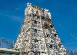 Lais Puzzle - Balaji-Tempel auf dem Tirumala-Hügel. Der meistbesuchte Ort der Hindu-Pilgerschaft. Sri Venkateswara Swamy Vaari-Tempel, Tirumala, Tirupati, Indien - 500 & 1.000 Teile